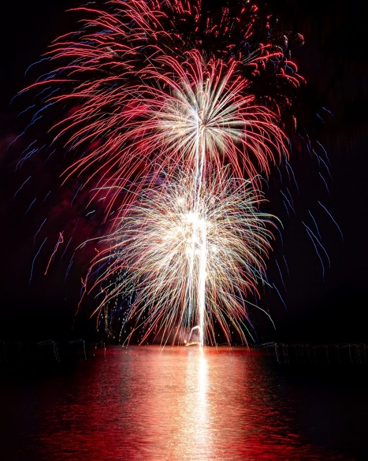 Fireworks at Lake Tahoe