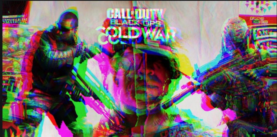 A cover from “Call of Duty: Black Ops Cold War” video game seen through the eyes of Eliot Pick 22.